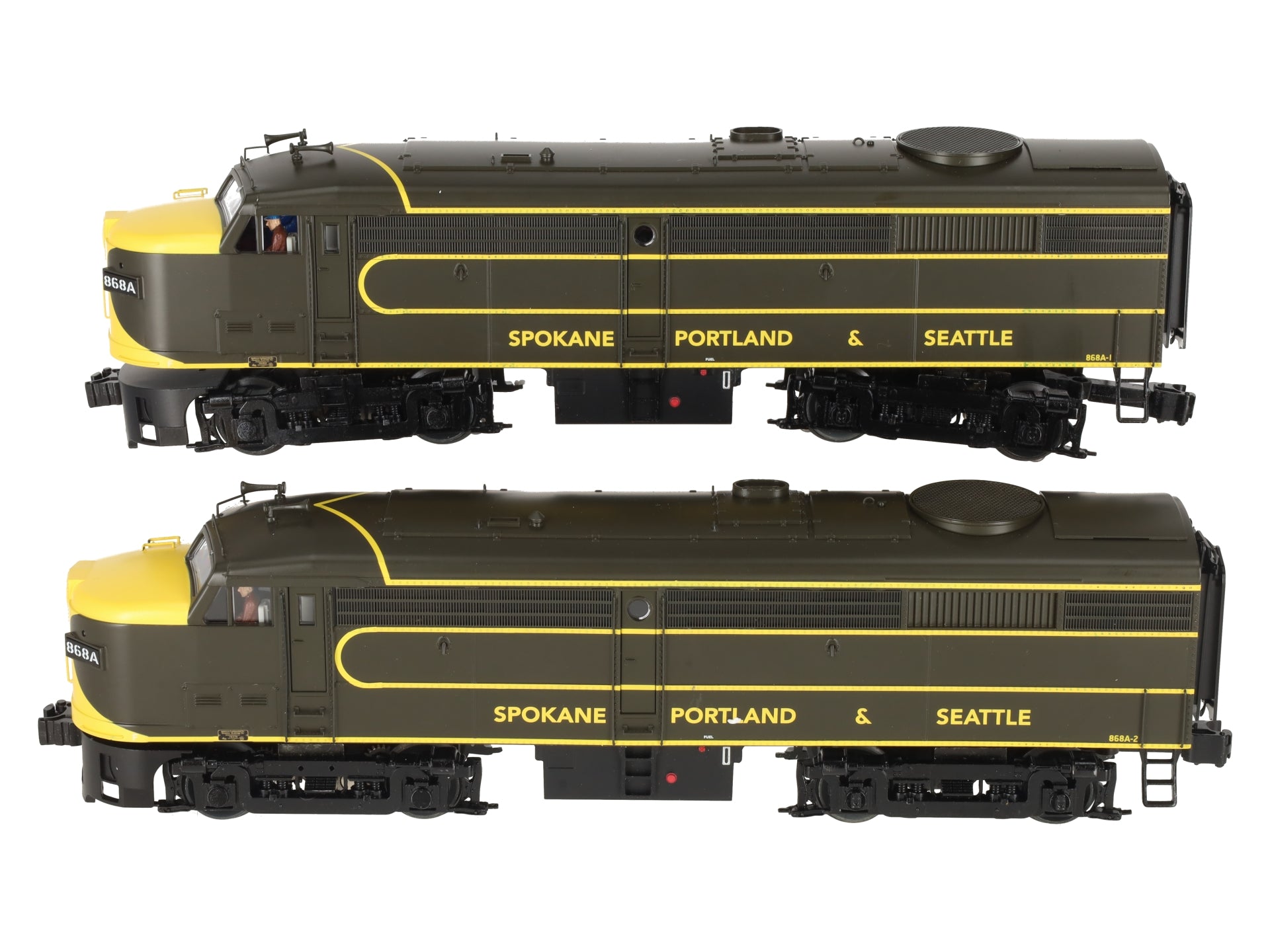 Lionel 1933550 O Spokane Portland & Seattle Legacy FA AA Diesel Loco Set #868 EX/Box