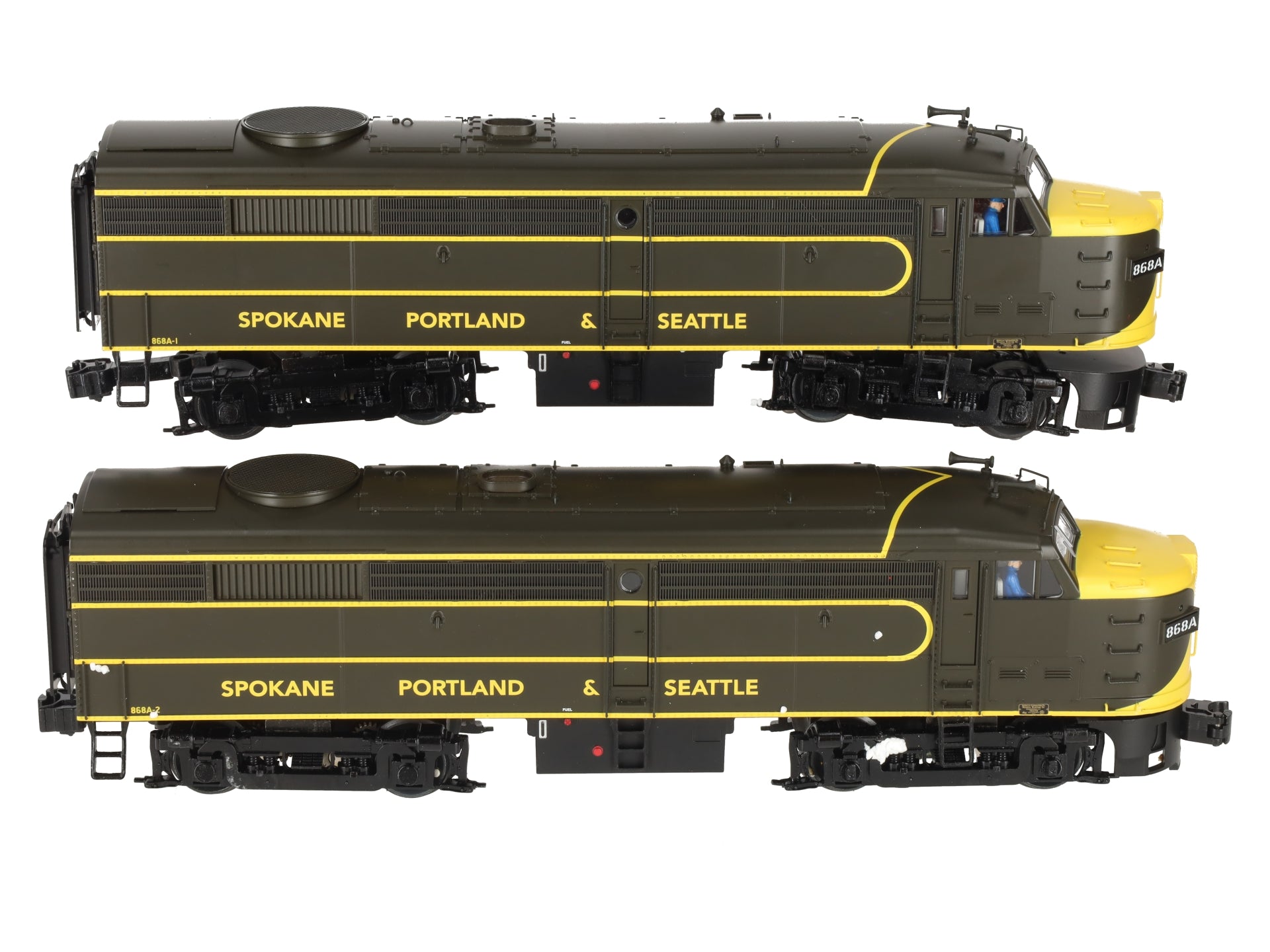 Lionel 1933550 O Spokane Portland & Seattle Legacy FA AA Diesel Loco Set #868 EX/Box