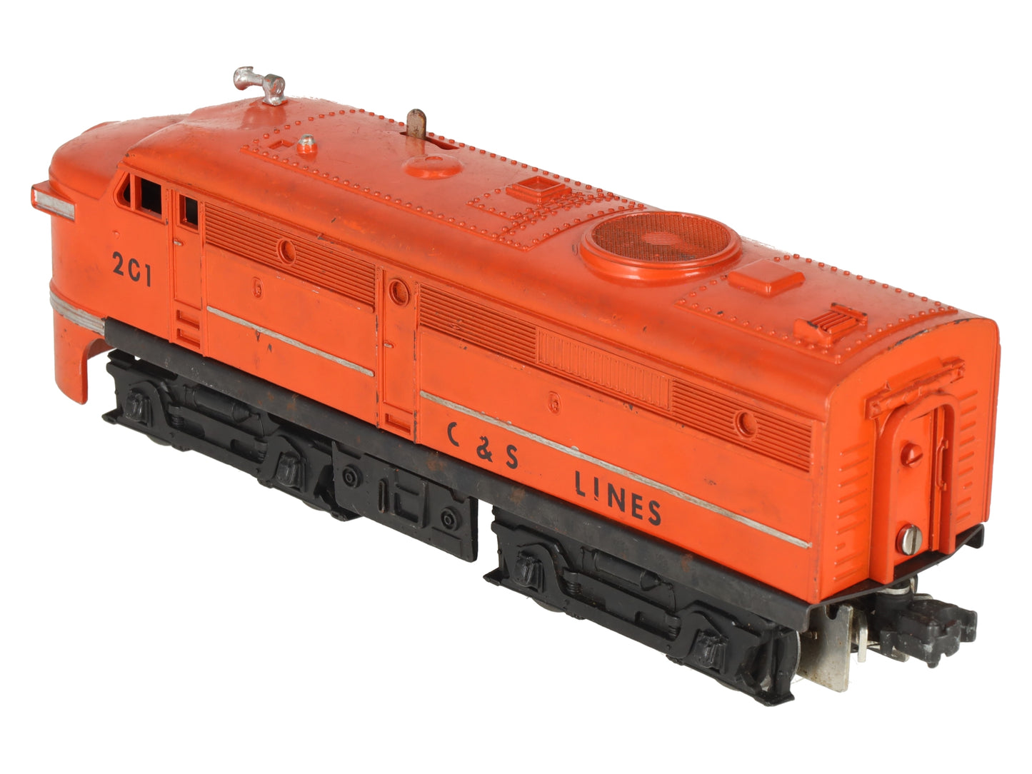 Lionel 202 Vintage O Gauge C&S Alco A Powered Diesel Locomotive - Custom Painted