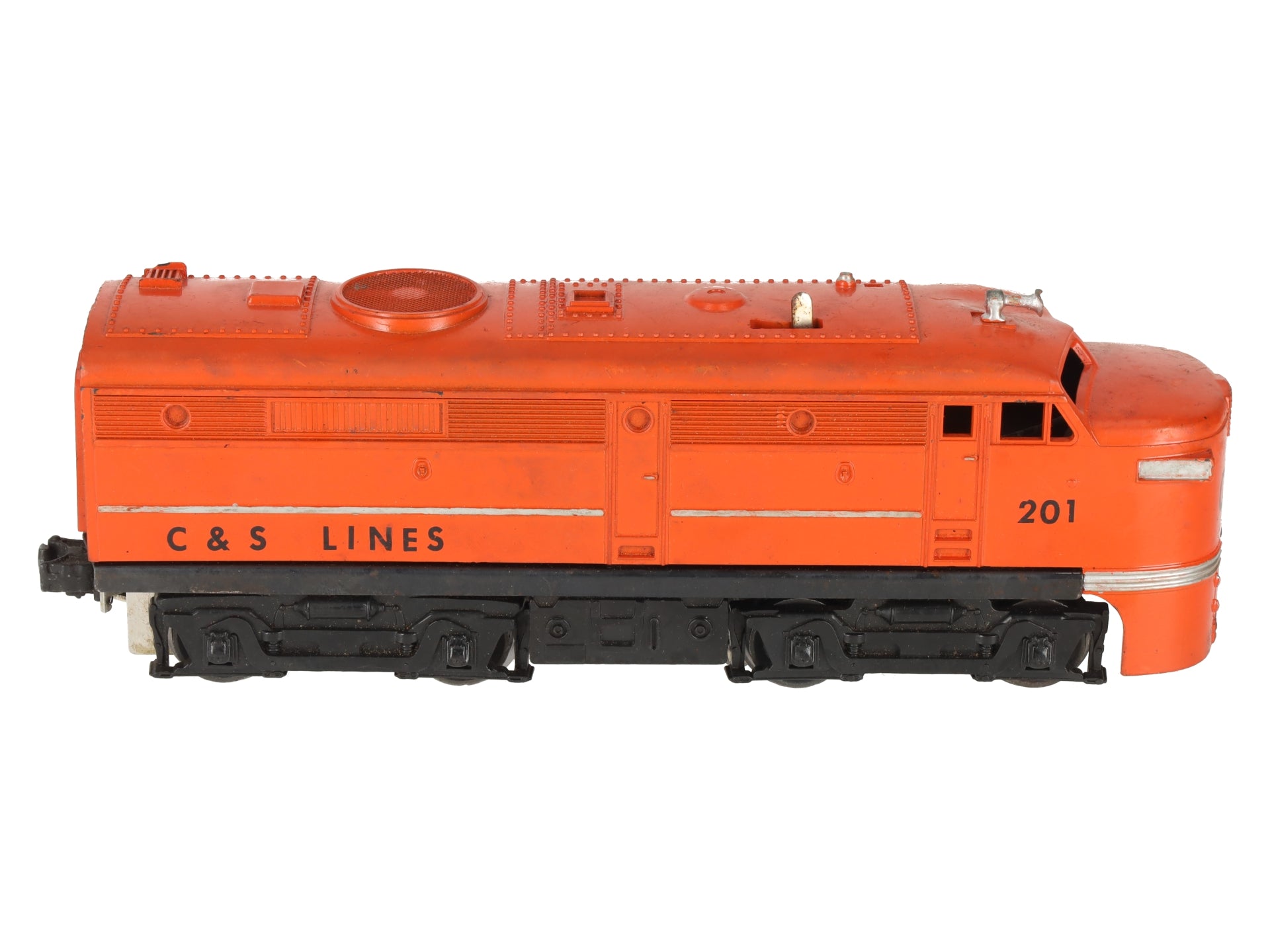 Lionel 202 Vintage O Gauge C&S Alco A Powered Diesel Locomotive - Custom Painted