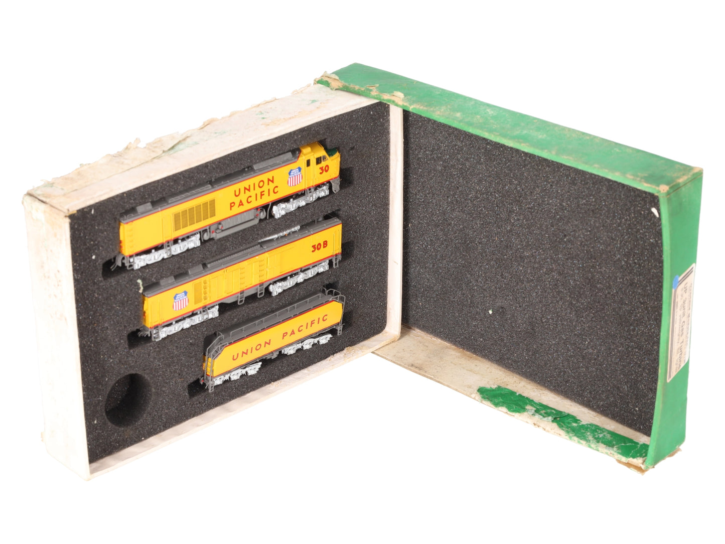 Overland OMI-1849 HO BRASS UP 8500 HP Gas Turbine 3-Unit Diesel Set #1/Box
