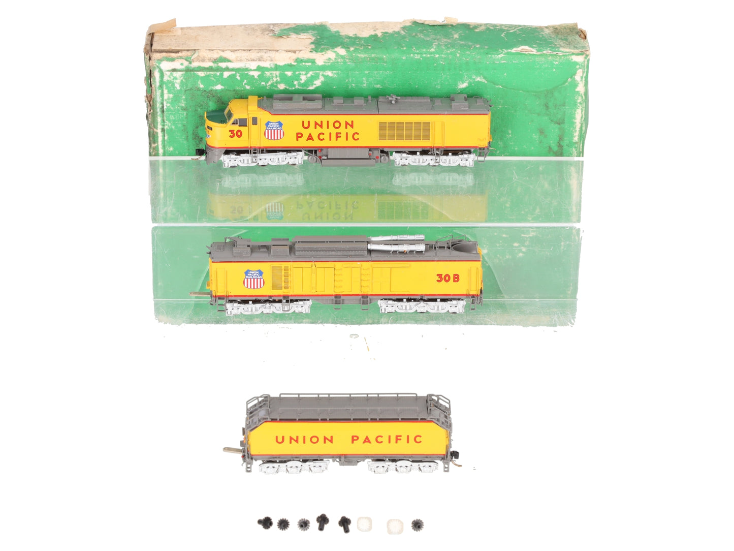 Overland OMI-1849 HO BRASS UP 8500 HP Gas Turbine 3-Unit Diesel Set #1/Box