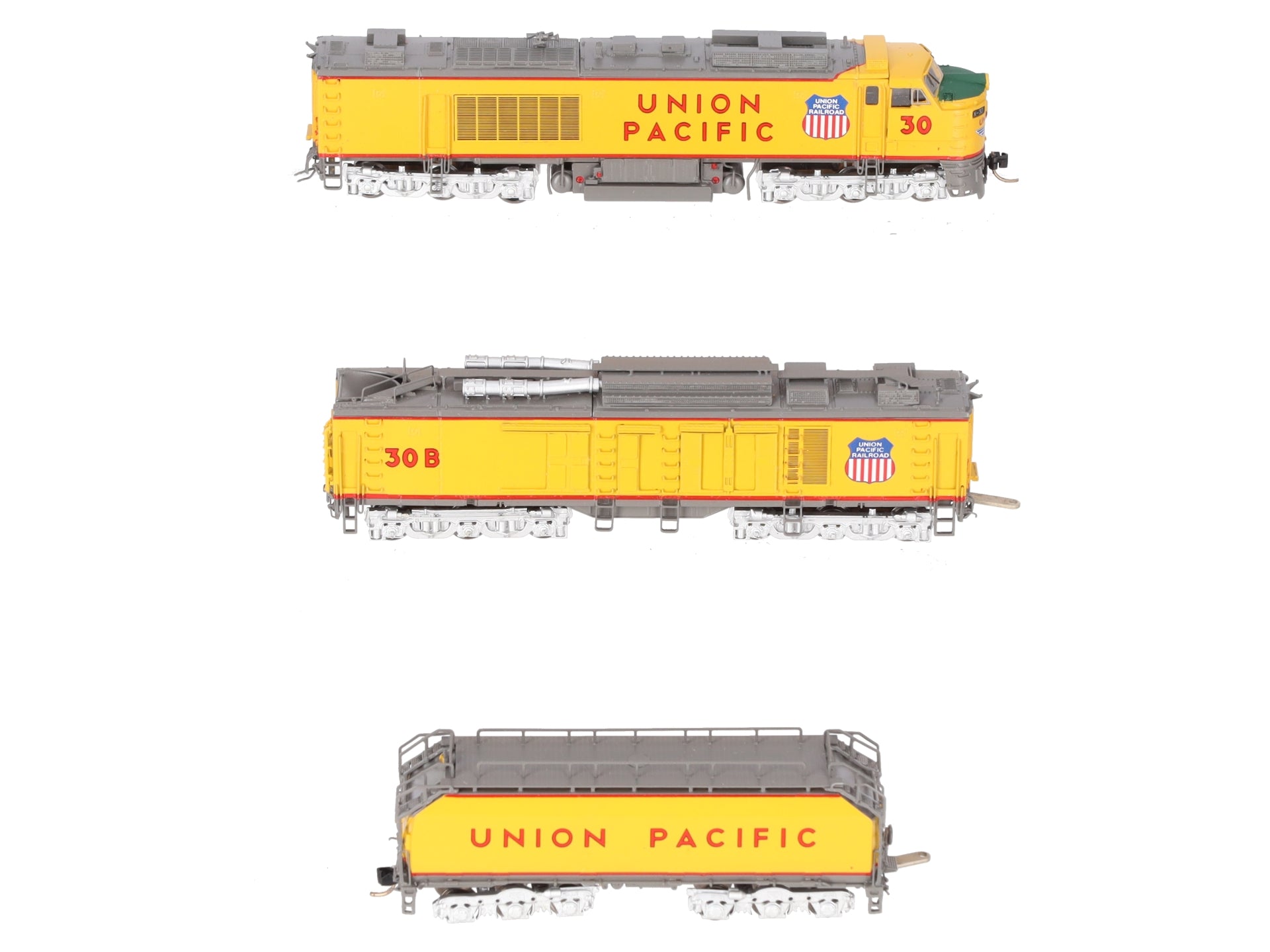 Overland OMI-1849 HO BRASS UP 8500 HP Gas Turbine 3-Unit Diesel Set #1/Box