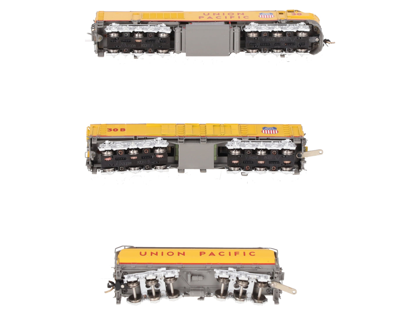 Overland OMI-1849 HO BRASS UP 8500 HP Gas Turbine 3-Unit Diesel Set #1/Box