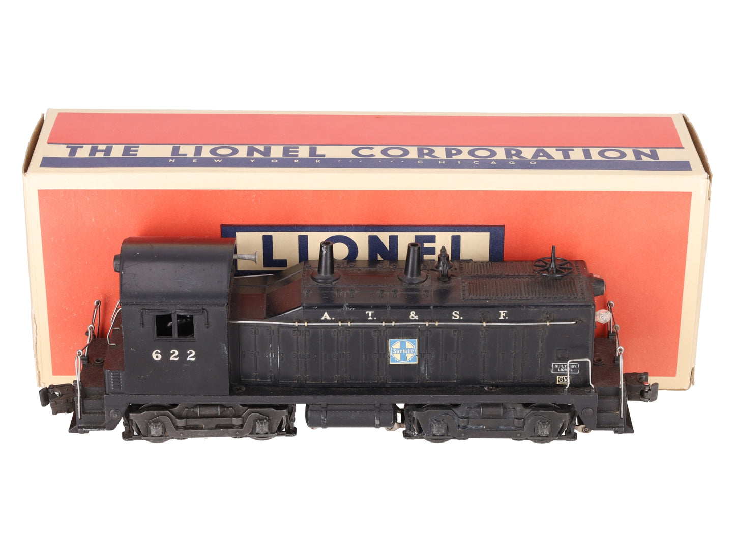 Lionel 622 Vintage O AT&SF NW-2 Powered Diesel Locomotive with Bell VG