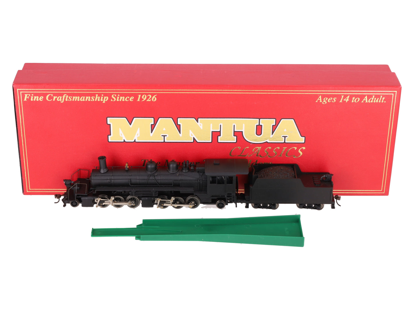 Mantua 345004 HO Undecorated 2-6-6-2 Articulated Steam Locomotive w/Tender VG/Box