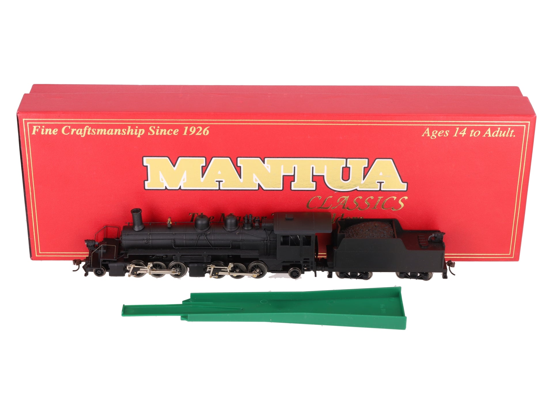Mantua 345004 HO Undecorated 2-6-6-2 Articulated Steam Locomotive w/Tender VG/Box