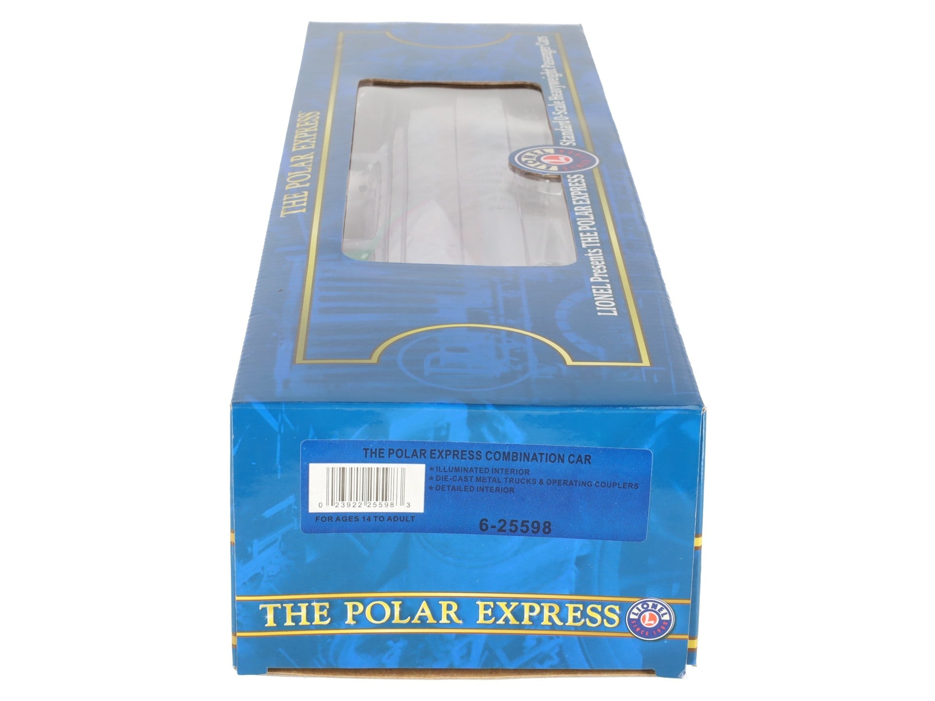 Lionel 6-25598 O Polar Express Scale Combination Car VG/Box