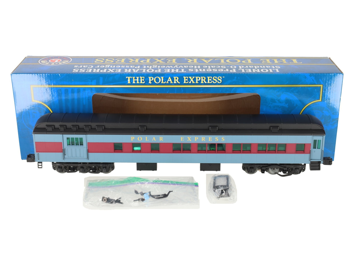 Lionel 6-25598 O Polar Express Scale Combination Car VG/Box