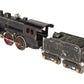 Ives 1132 Vintage Standard Wide Gauge 0-4-0 Steam Locomotive and Tender VG