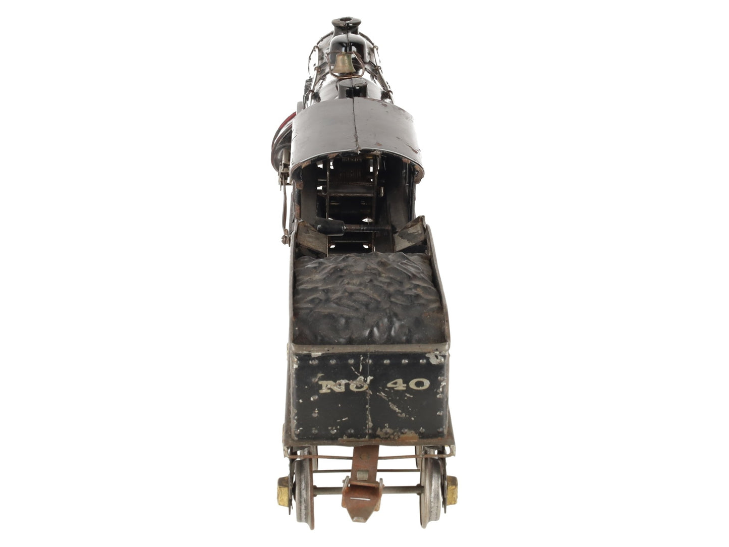Ives 1132 Vintage Standard Wide Gauge 0-4-0 Steam Locomotive and Tender VG