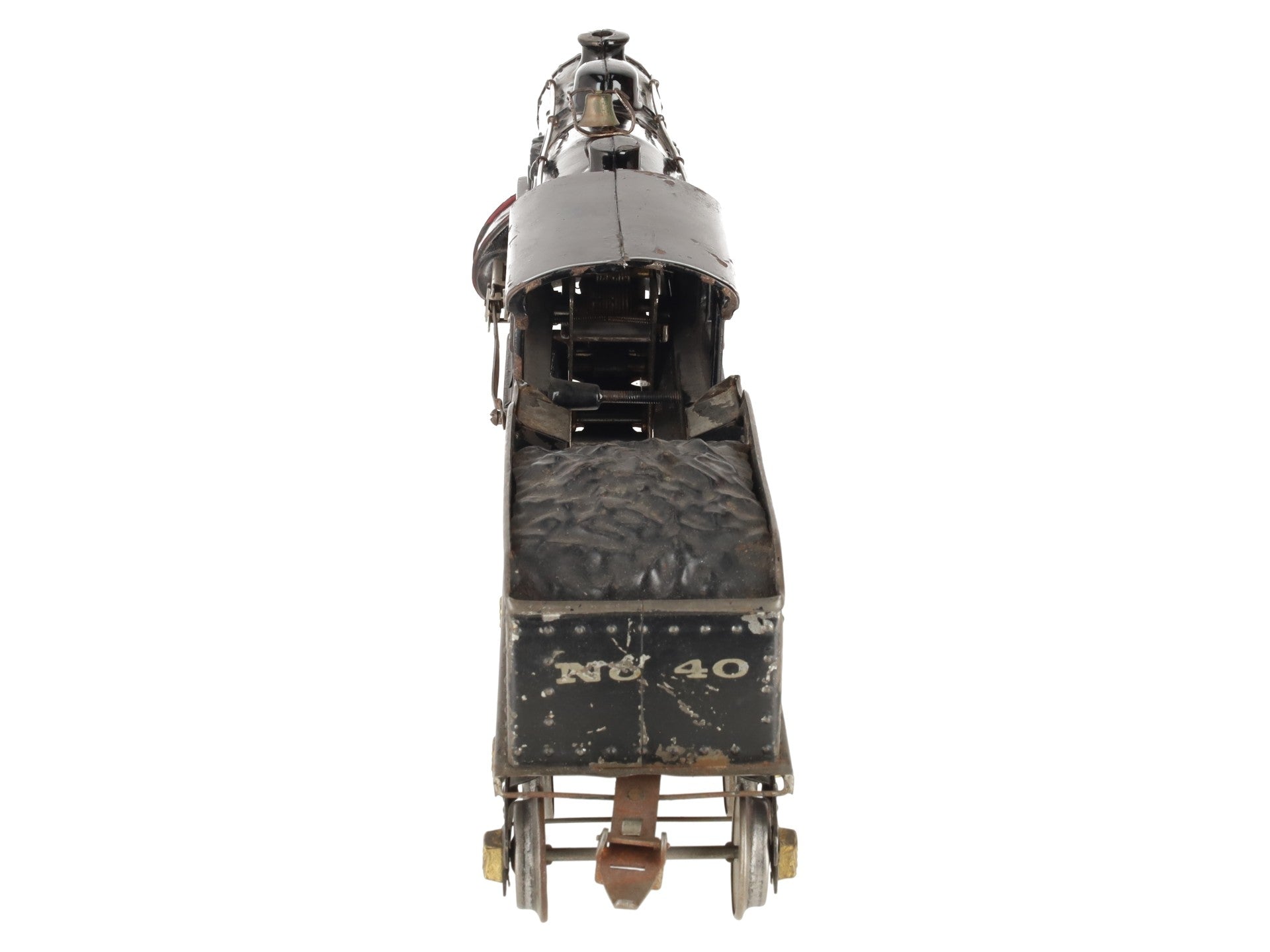 Ives 1132 Vintage Standard Wide Gauge 0-4-0 Steam Locomotive and Tender VG
