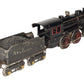 Ives 1132 Vintage Standard Wide Gauge 0-4-0 Steam Locomotive and Tender VG