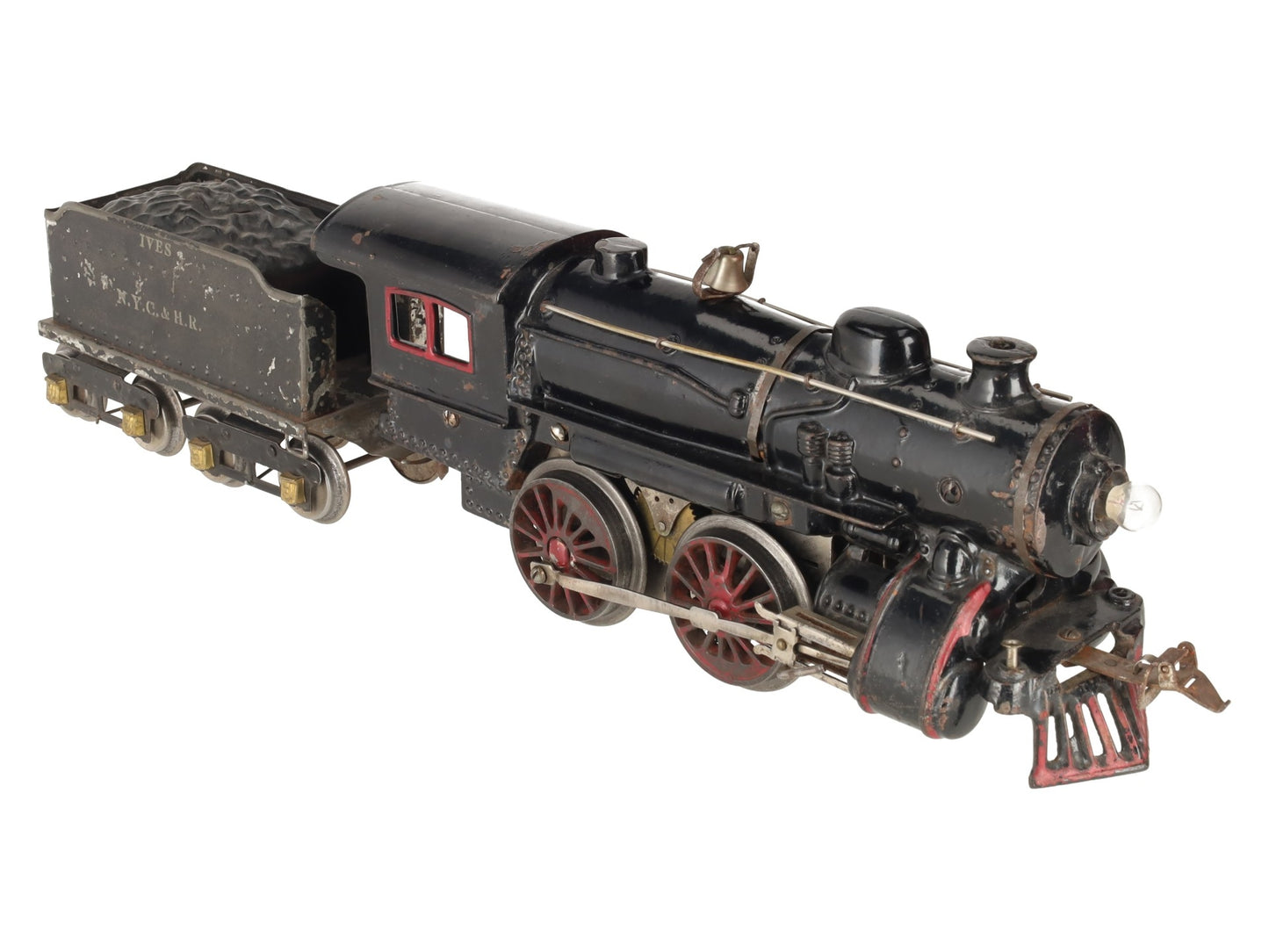 Ives 1132 Vintage Standard Wide Gauge 0-4-0 Steam Locomotive and Tender VG