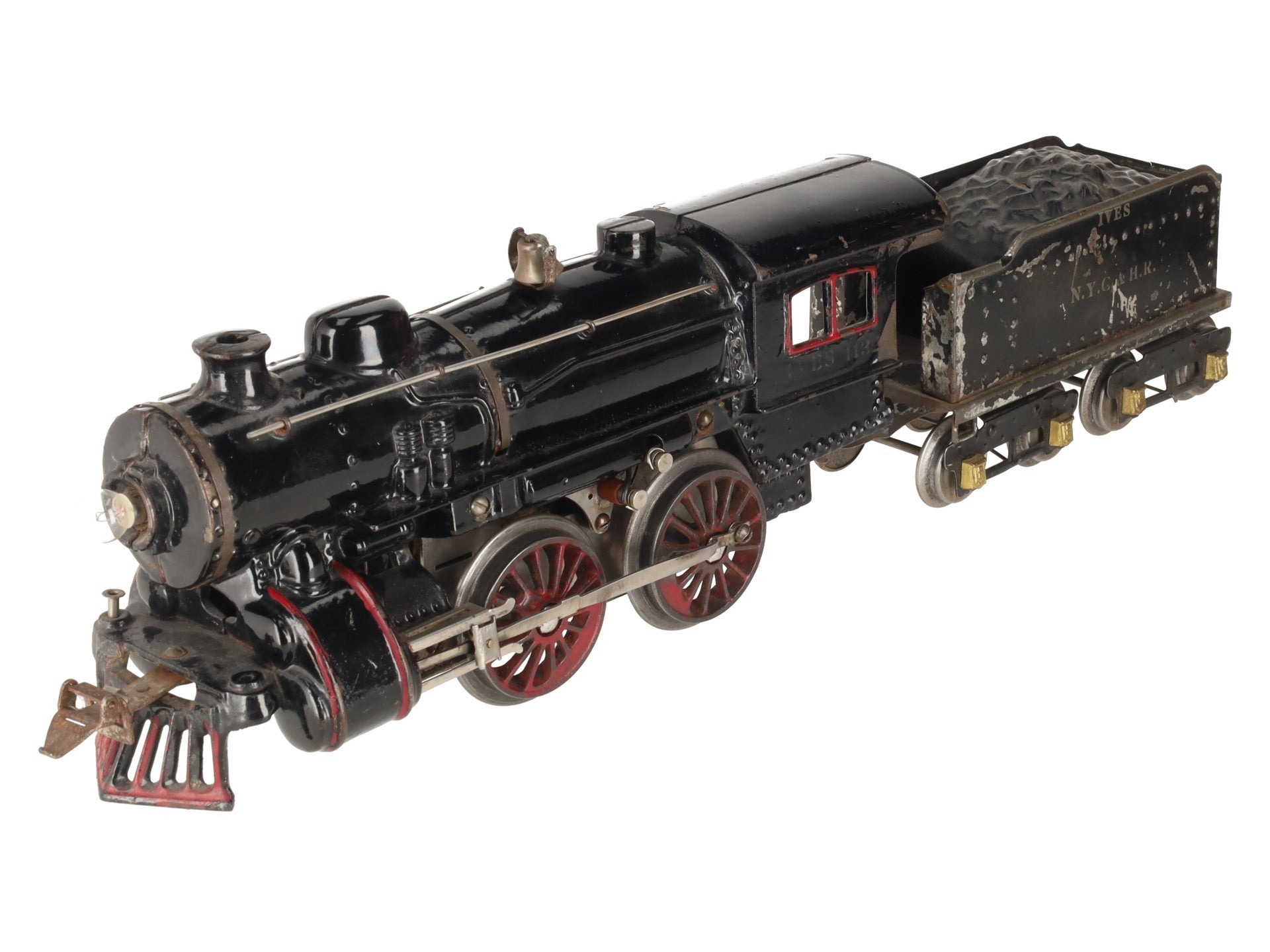 Ives 1132 Vintage Standard Wide Gauge 0-4-0 Steam Locomotive and Tender VG