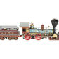 SMR O Gauge BRASS "Texas" Western & Atlantic 4-4-0 Steam Locomotive & Tender EX/Box