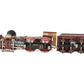 SMR O Gauge BRASS "Texas" Western & Atlantic 4-4-0 Steam Locomotive & Tender EX/Box