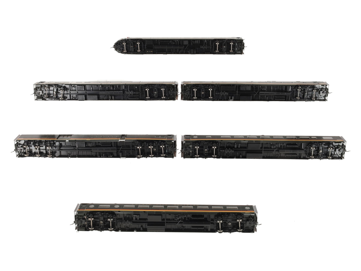 UTI 2003-B HO Scale BRASS 1949 KCS Southern Belle 6-Car Set LN/Box
