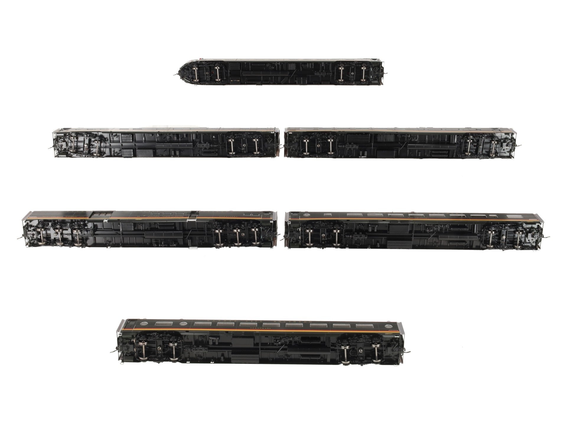 UTI 2003-B HO Scale BRASS 1949 KCS Southern Belle 6-Car Set LN/Box