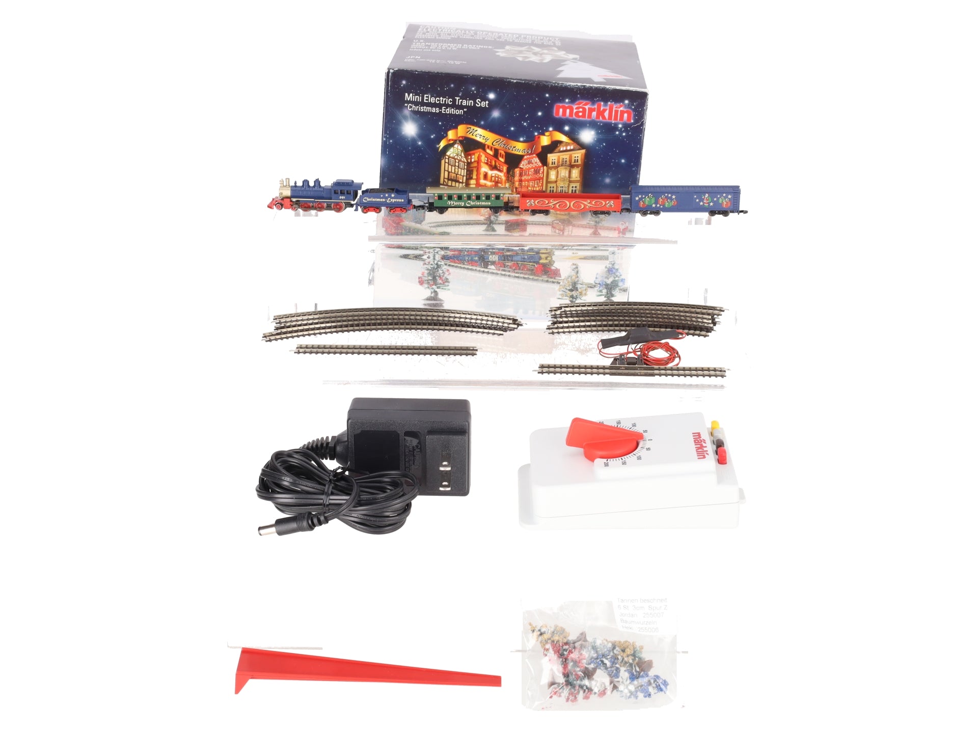 Marklin 81846 Z Gauge Christmas Steam Freight Train Set EX/Box