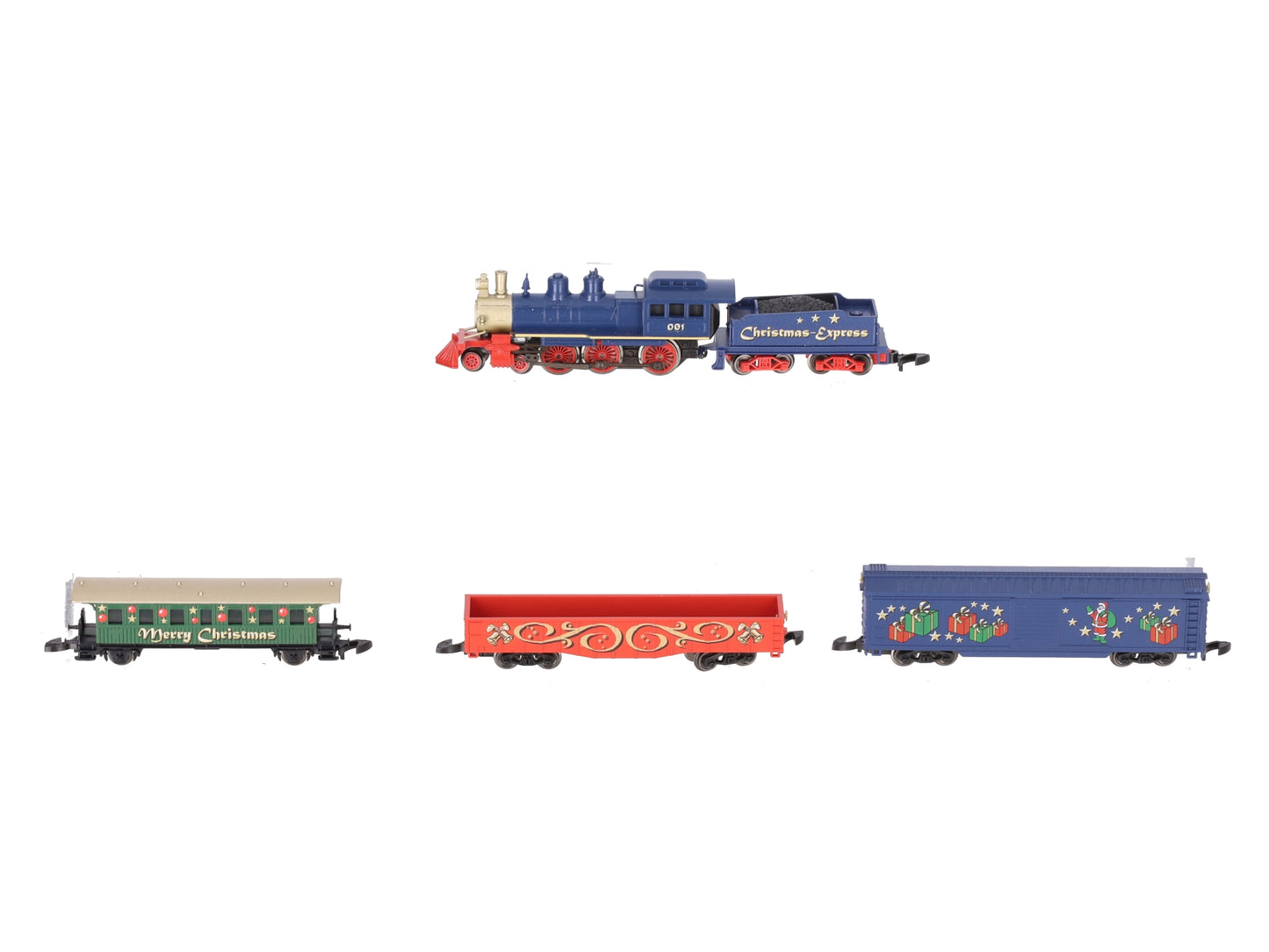 Marklin 81846 Z Gauge Christmas Steam Freight Train Set EX/Box
