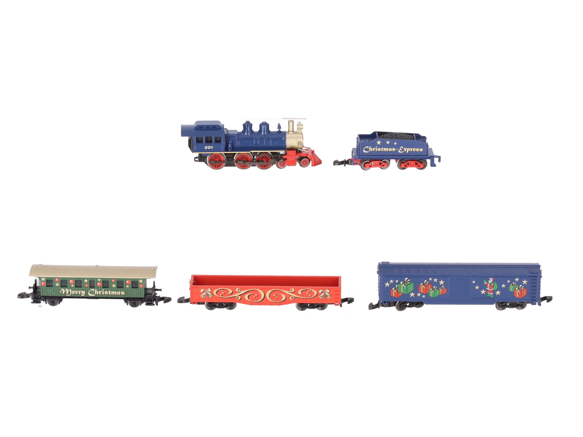 Marklin 81846 Z Gauge Christmas Steam Freight Train Set EX/Box
