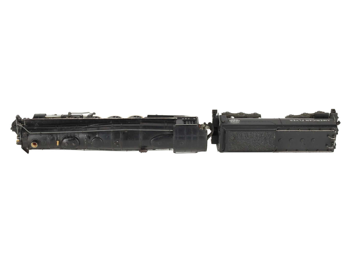 American Flyer K335 Vintage S Union Pacific 4-8-4 Steam Locomotive & Tender VG