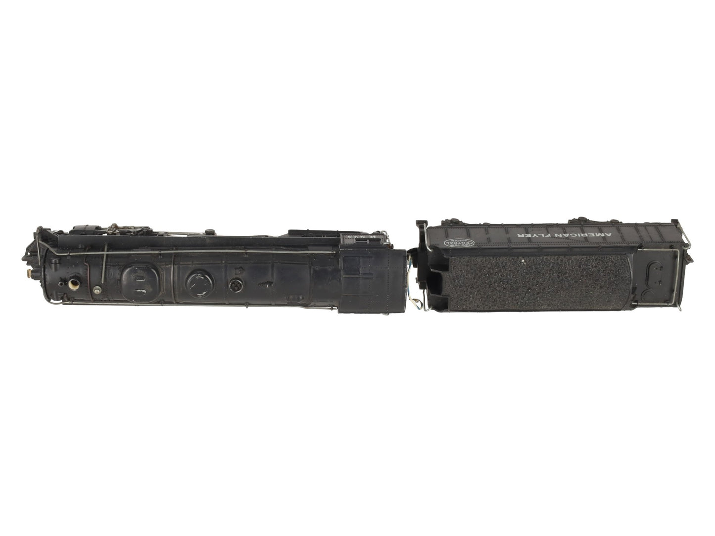 American Flyer K325 Vintage S New York Central 4-6-4 Steam Locomotive & Tender VG