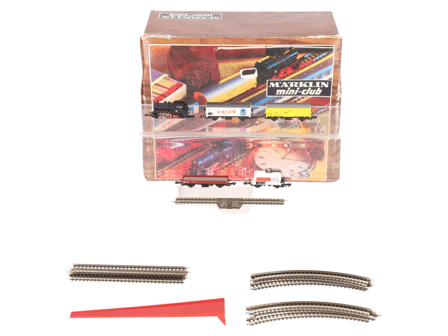 Marklin 8900 Mini-Club Z Gauge Steam Freight Train Set EX/Box