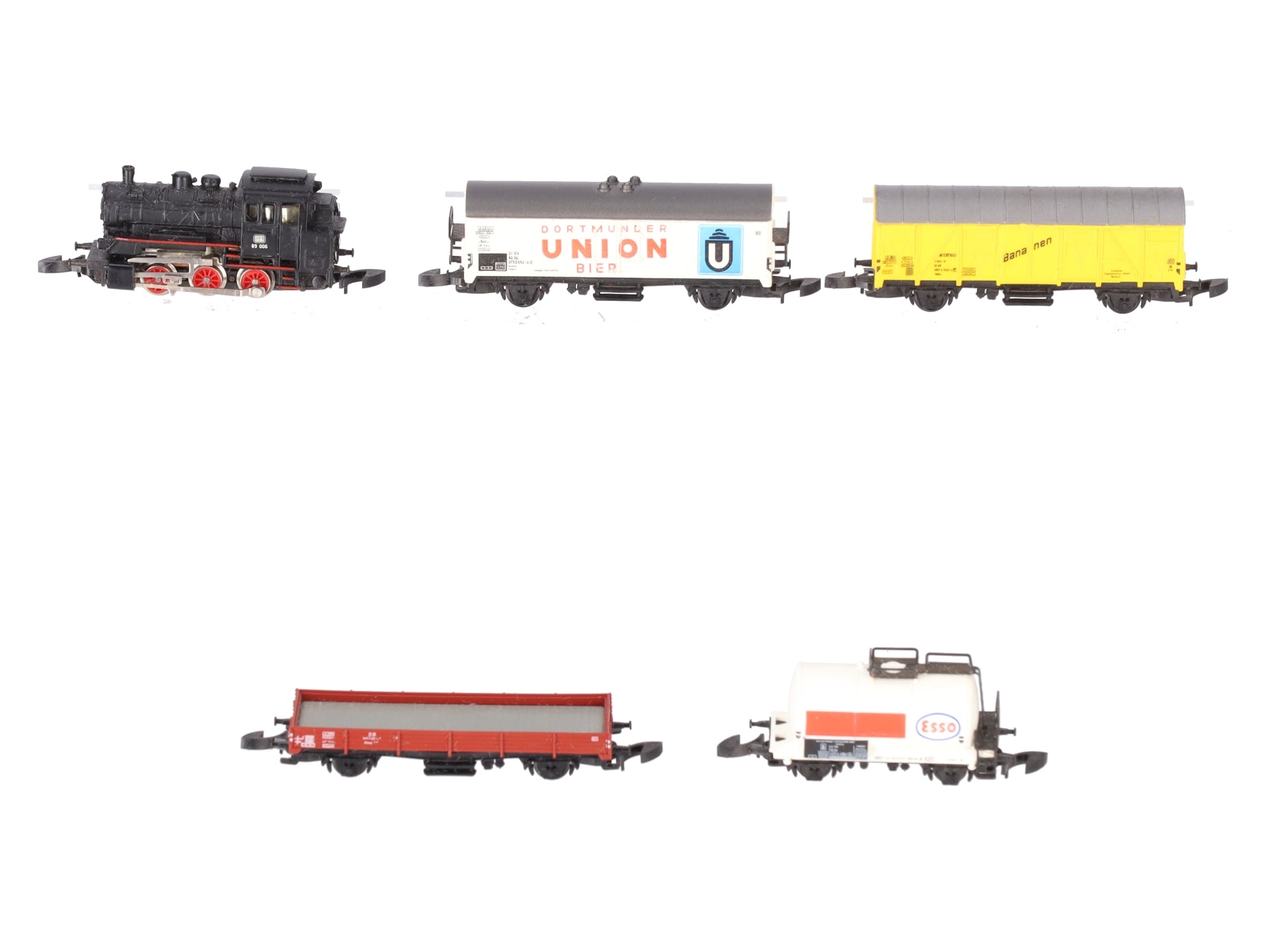 Marklin 8900 Mini-Club Z Gauge Steam Freight Train Set EX/Box
