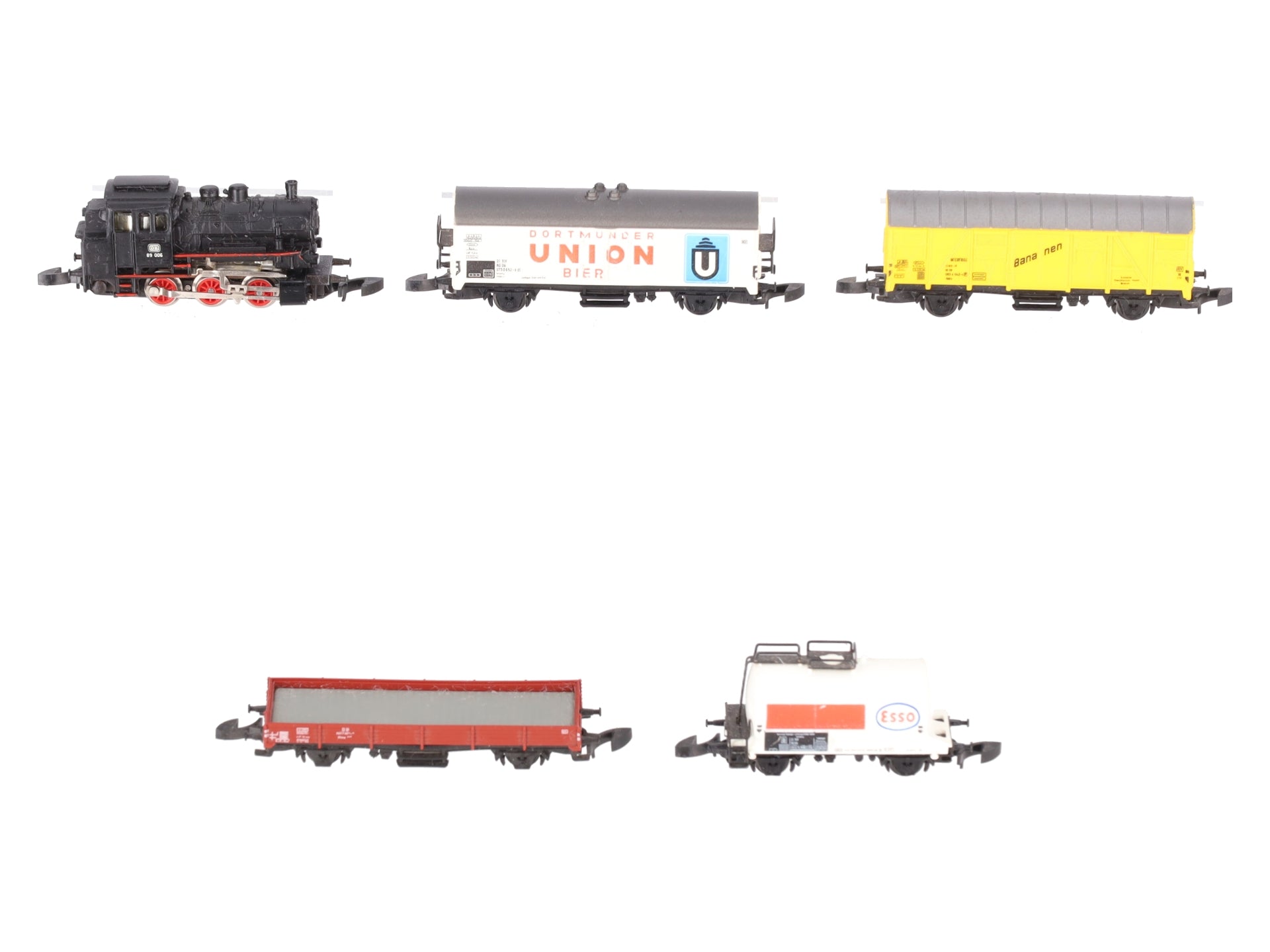 Marklin 8900 Mini-Club Z Gauge Steam Freight Train Set EX/Box