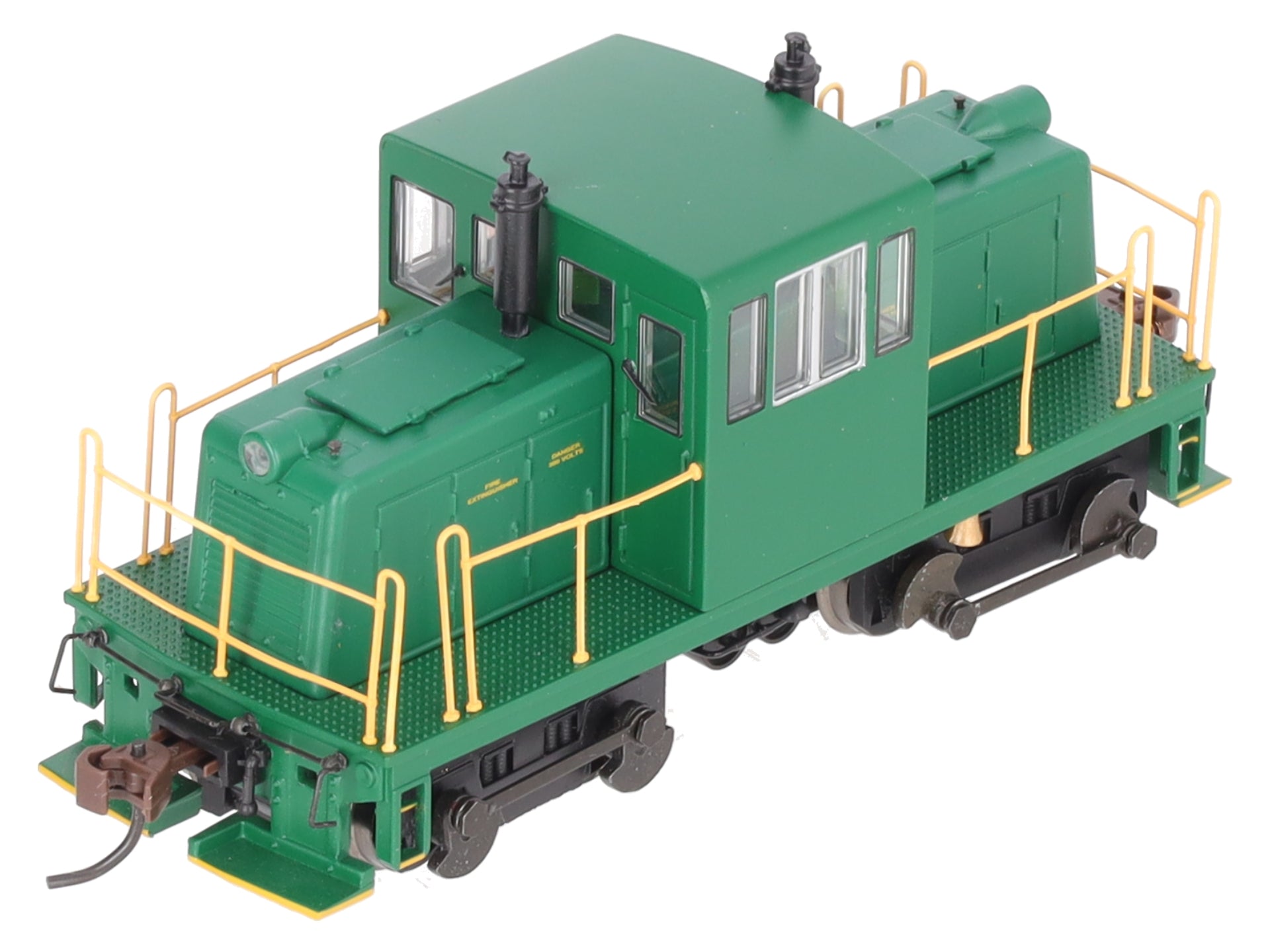 Bachmann 85204 HO Scale Painted-Unlettered Green GE 45-Ton Switcher (DCC) LN/Box