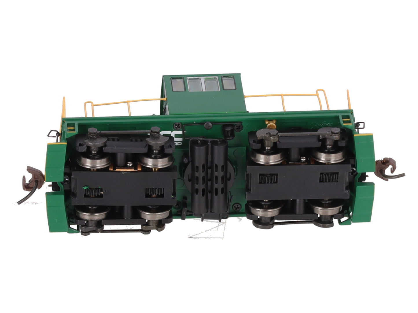 Bachmann 85204 HO Scale Painted-Unlettered Green GE 45-Ton Switcher (DCC) LN/Box