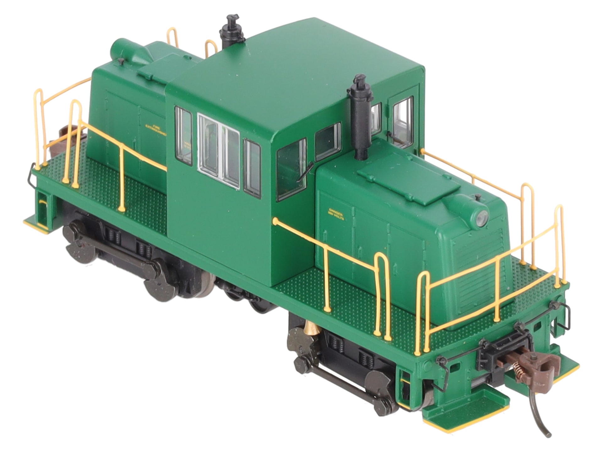 Bachmann 85204 HO Scale Painted-Unlettered Green GE 45-Ton Switcher (DCC) LN/Box