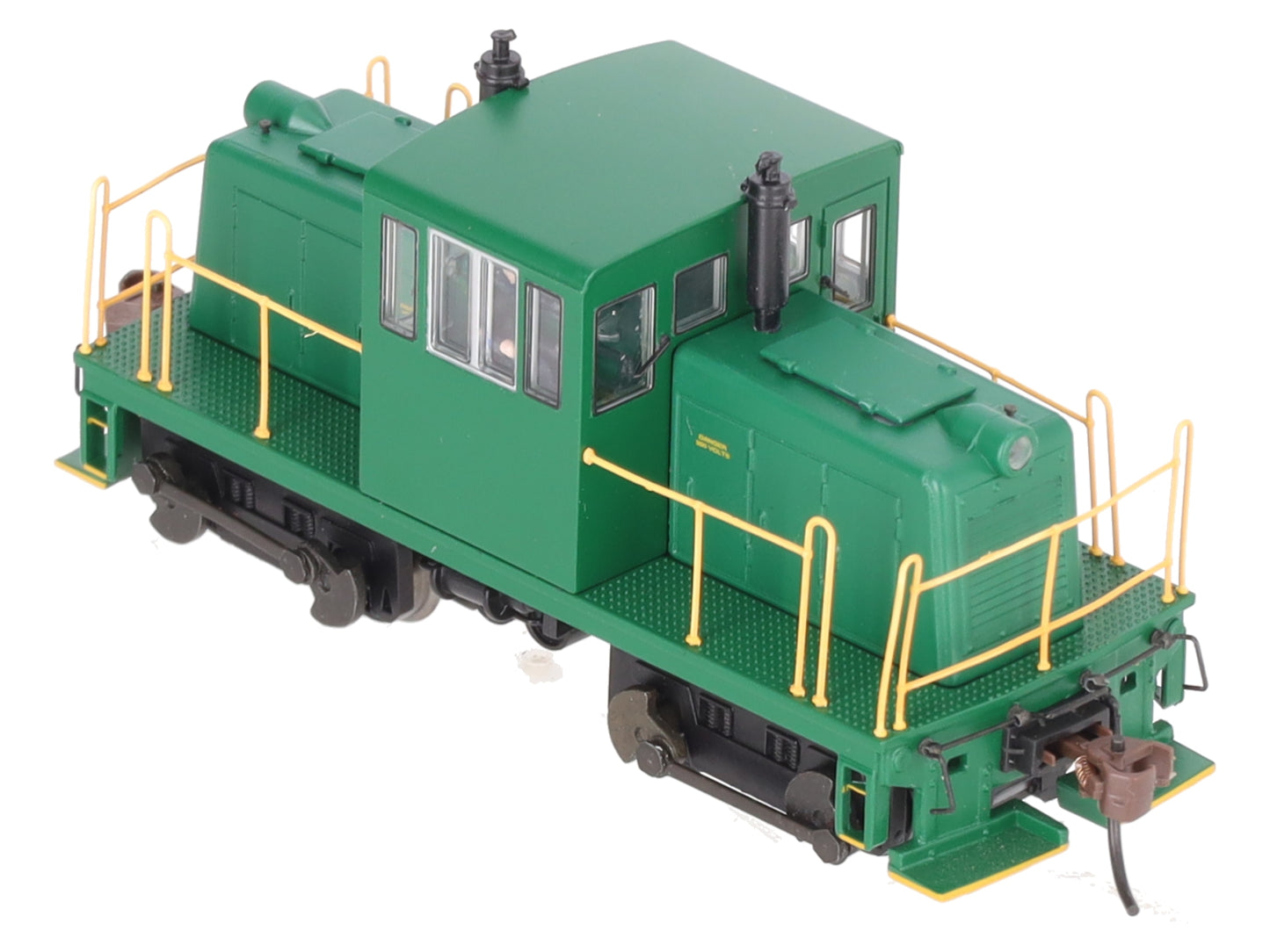 Bachmann 85204 HO Scale Painted-Unlettered Green GE 45-Ton Switcher (DCC) LN/Box