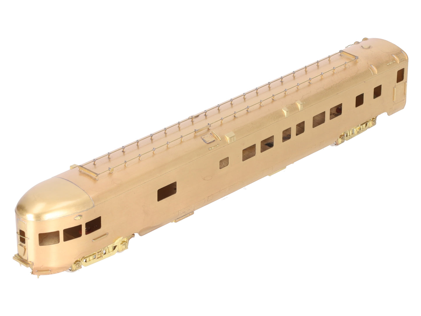 Oriental Limited 8115-16 HO BRASS Pennsylvania RR "View" Observation Car EX/Box