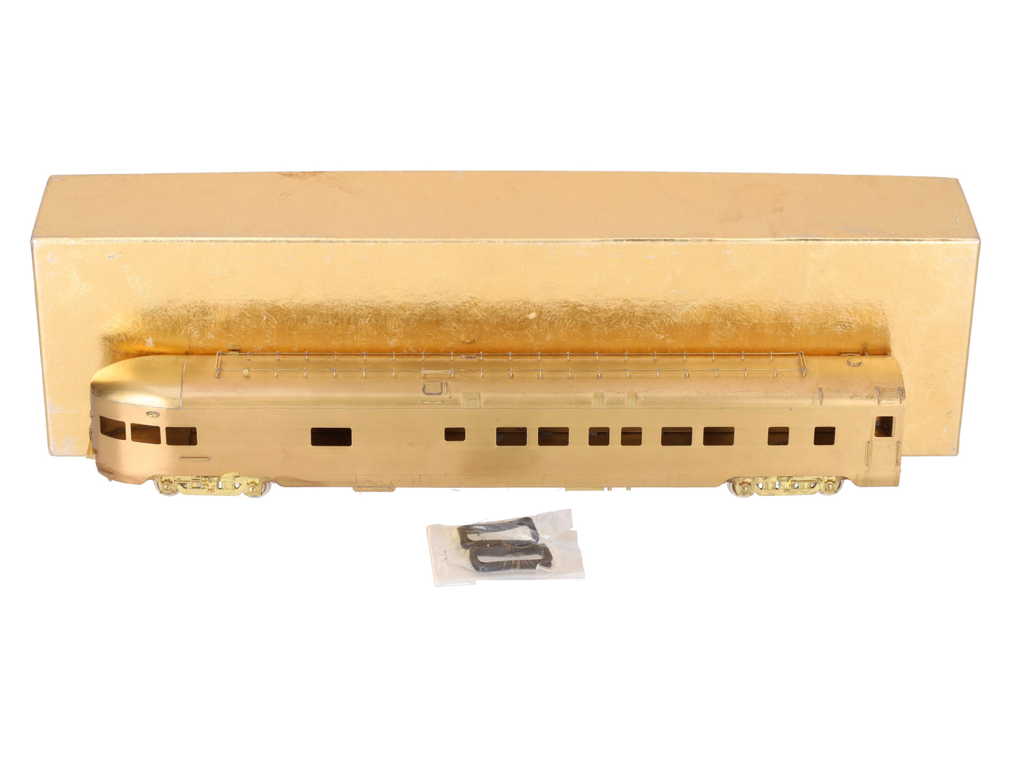 Oriental Limited 8115-16 HO BRASS Pennsylvania RR "View" Observation Car EX/Box