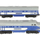 Lionel 2240 Vintage O Wabash F3 AB Diesel Locomotive Set VG