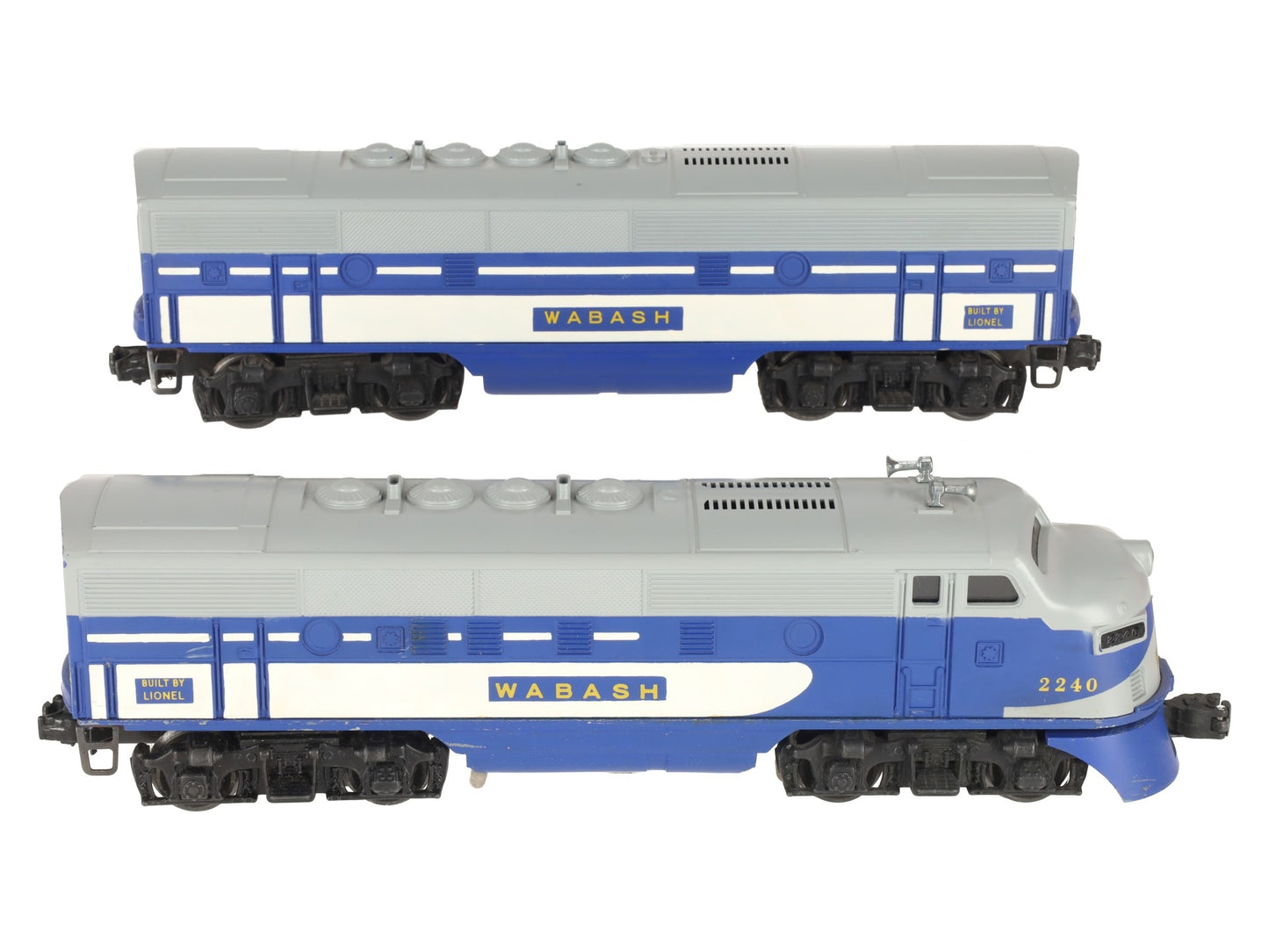 Lionel 2240 Vintage O Wabash F3 AB Diesel Locomotive Set