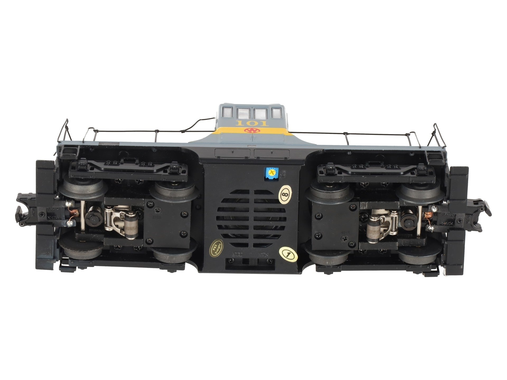 MTH 20-20720-1 O Gauge NYO&W G.E. 44 Ton Phase 1c Diesel Engine #101 w PS3 EX/Box