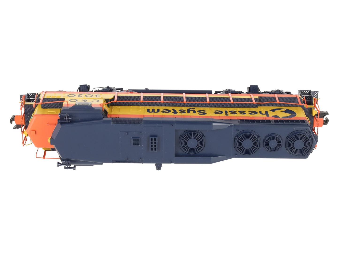 MTH 20-20252-1 O C&O Chessie GP30 Diesel Engine w/PS3 #3030 EX/Box