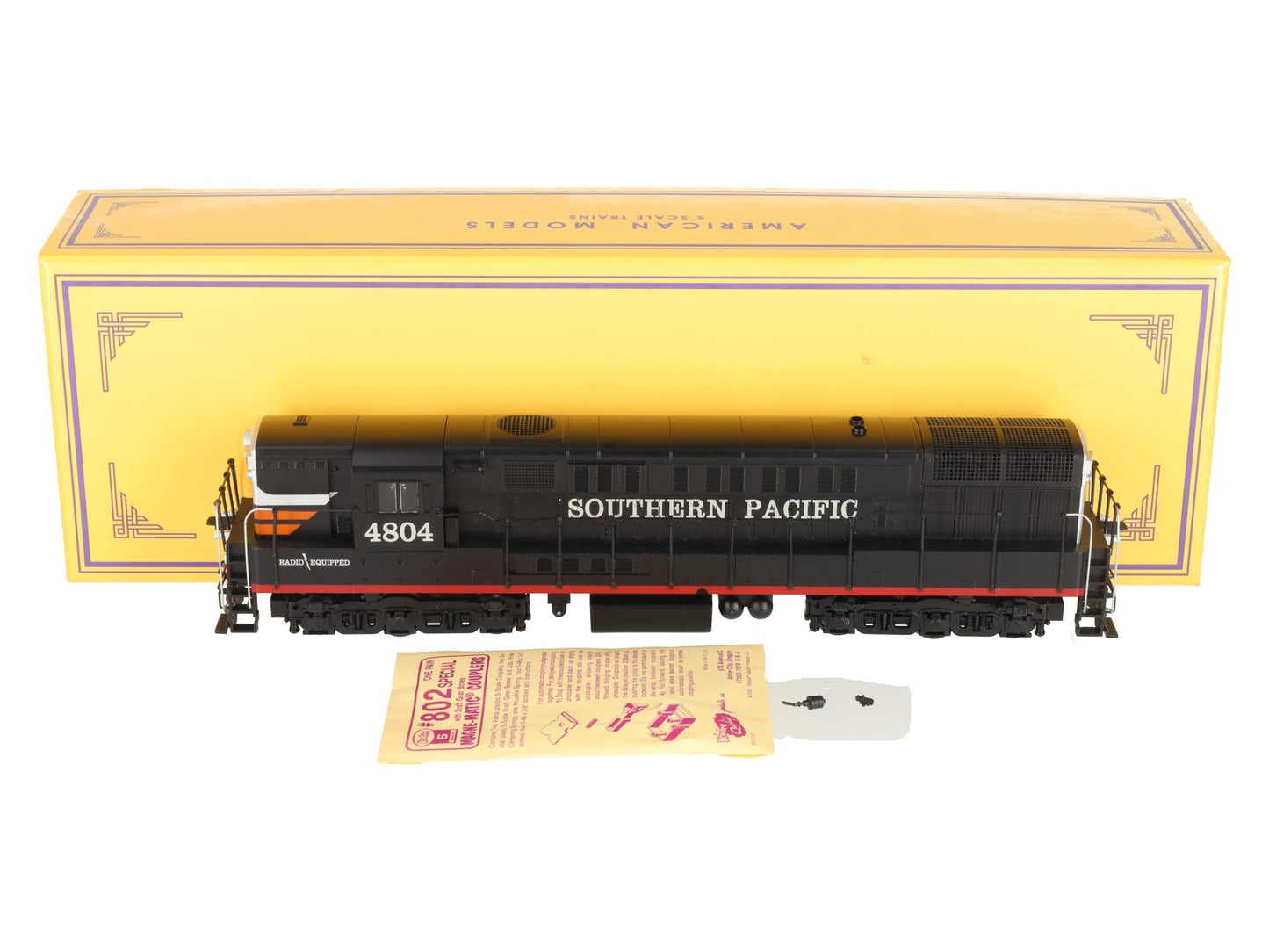 American Models 4804 S Scale SP Fairbanks Morse Trainmaster Diesel Loco #4804 VG/Box