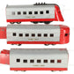 Lionel 1700E Vintage O Chrome Red Junior Streamline Set VG