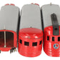 Lionel 1700E Vintage O Chrome Red Junior Streamline Set VG