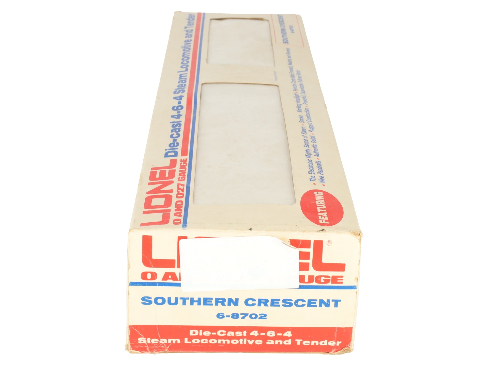 Lionel 6-8702 O Gauge Southern Crescent 4-6-4 Steam Locomotive & Tender #8702 EX/Box
