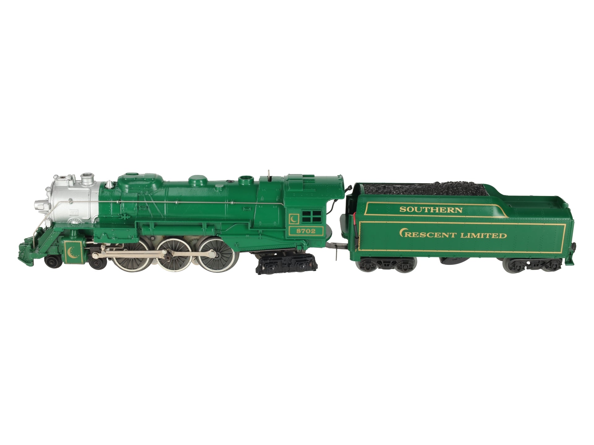 Lionel 6-8702 O Gauge Southern Crescent 4-6-4 Steam Locomotive & Tender #8702 EX/Box