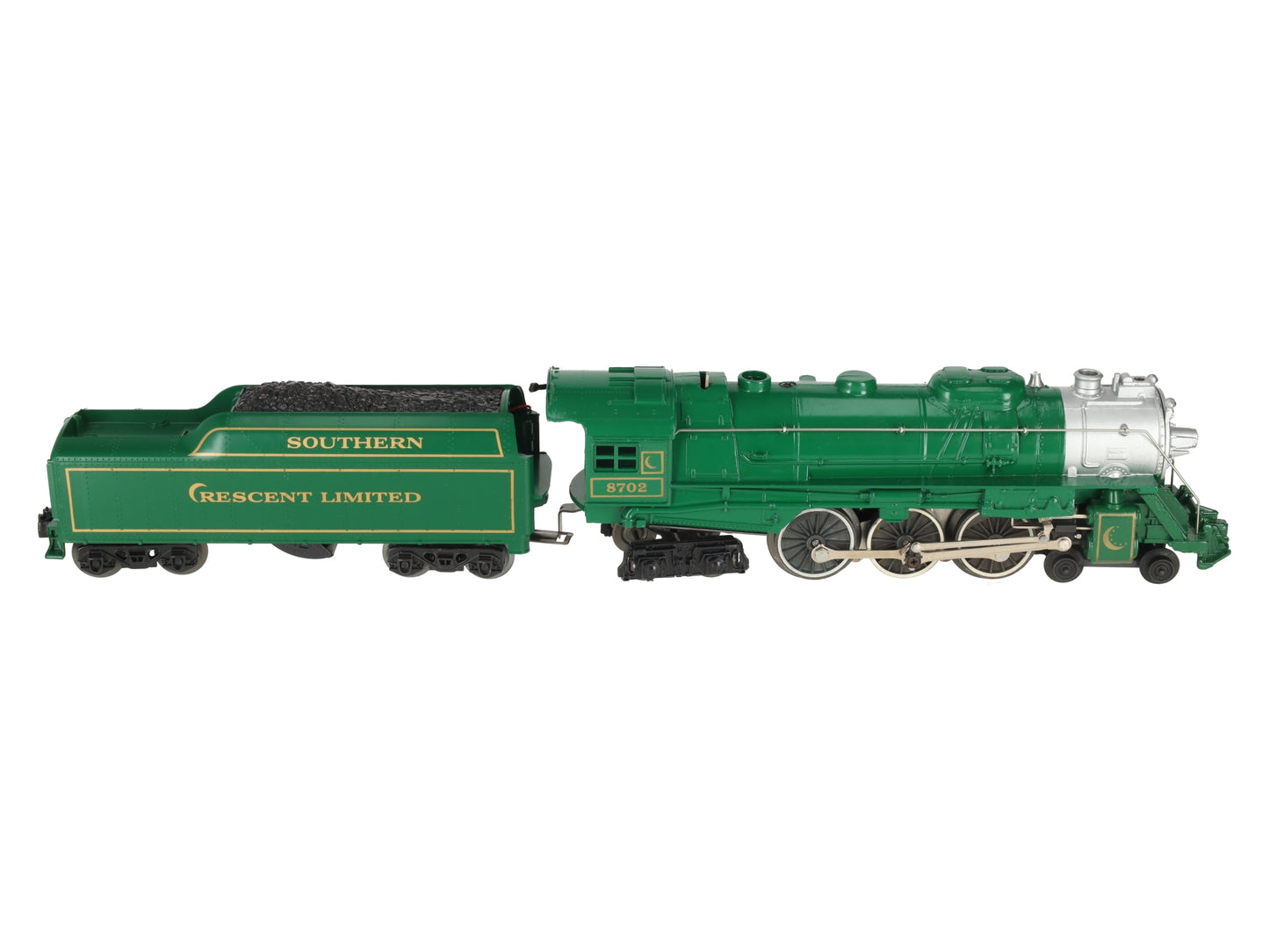 Lionel 6-8702 O Gauge Southern Crescent 4-6-4 Steam Locomotive & Tender #8702 EX/Box