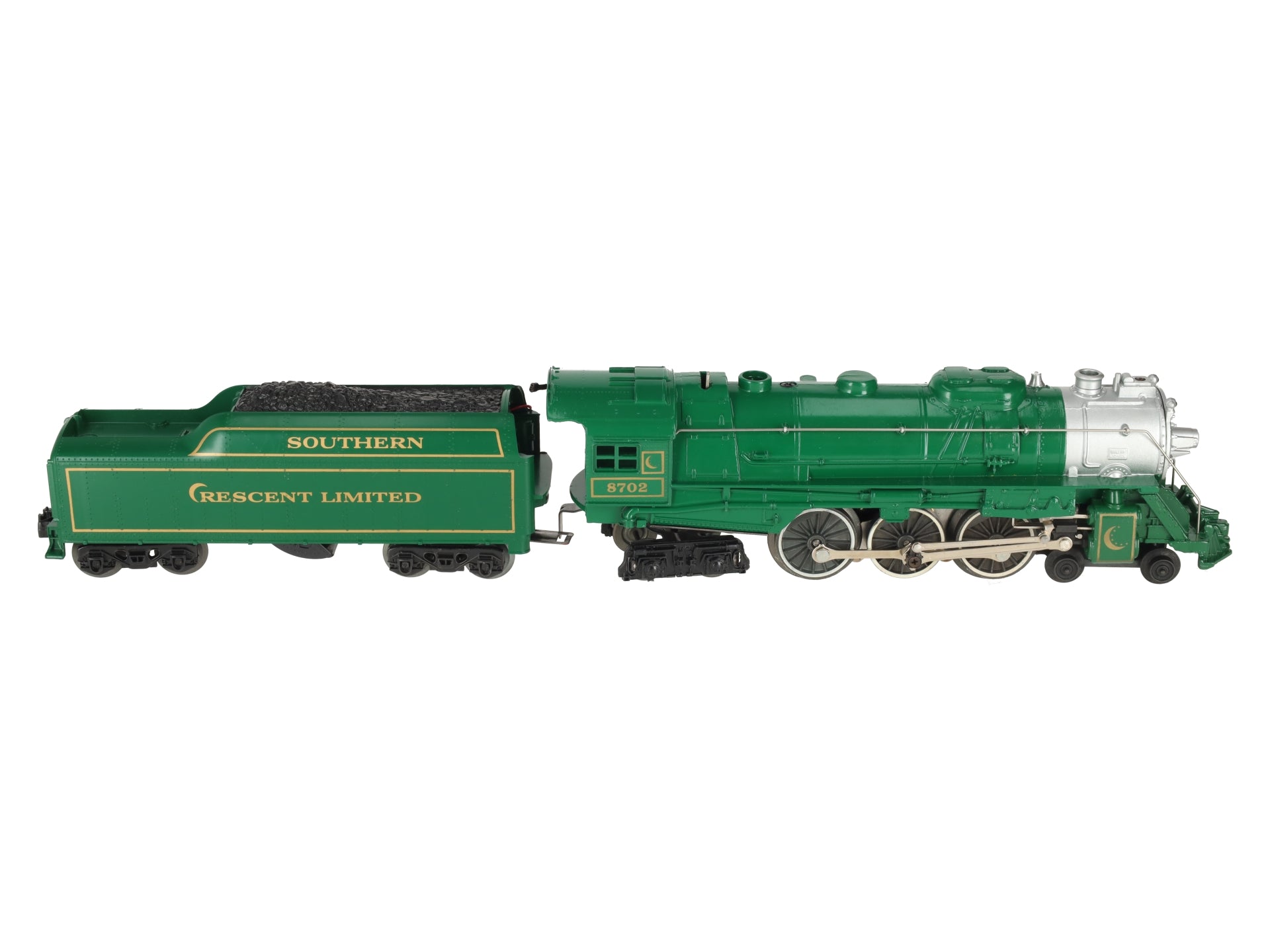 Lionel 6-8702 O Gauge Southern Crescent 4-6-4 Steam Locomotive & Tender #8702 EX/Box