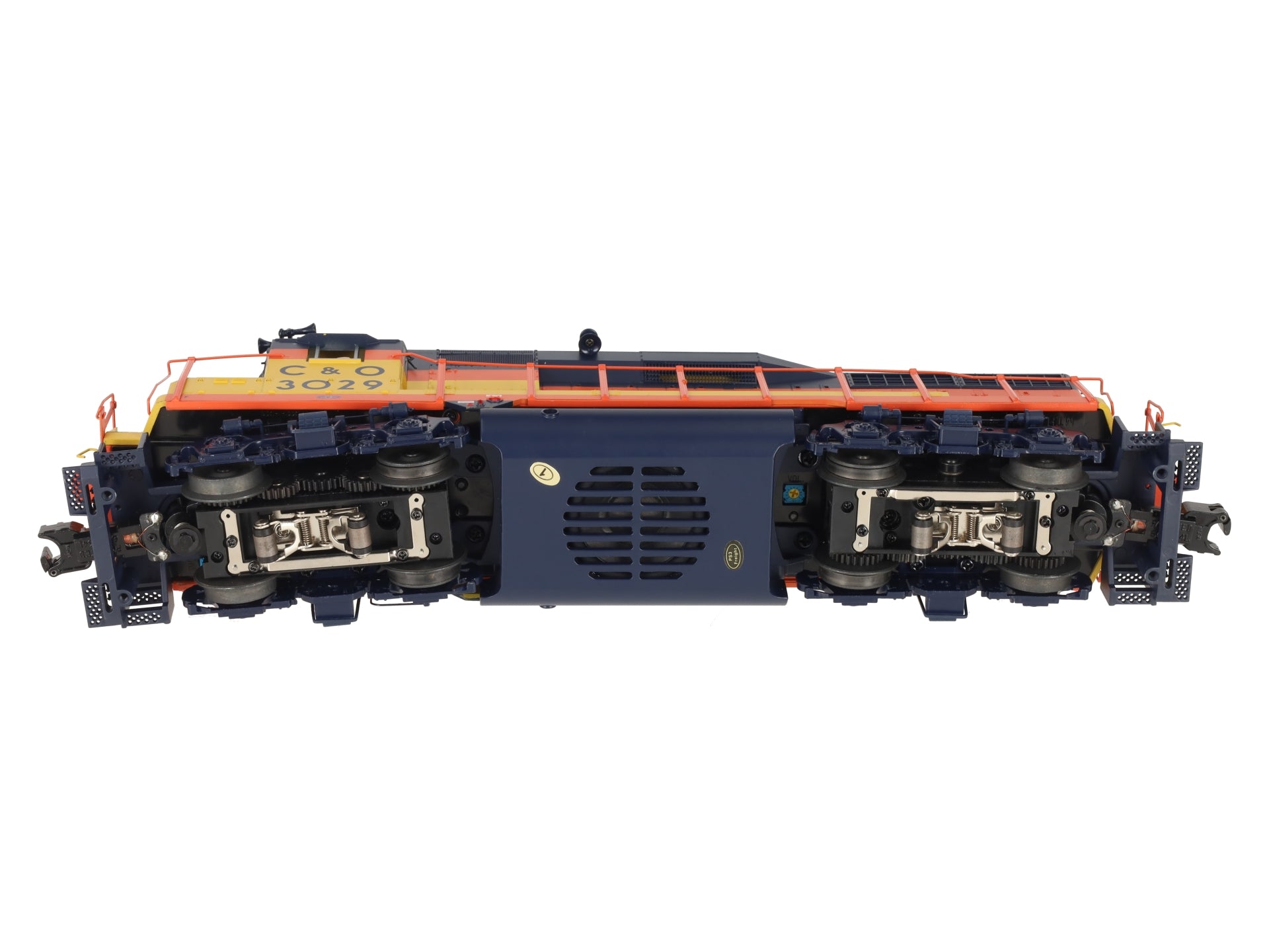 MTH 20-20252-1 O Gauge Chessie GP30 Diesel Engine w/PS3 #3029 EX/Box