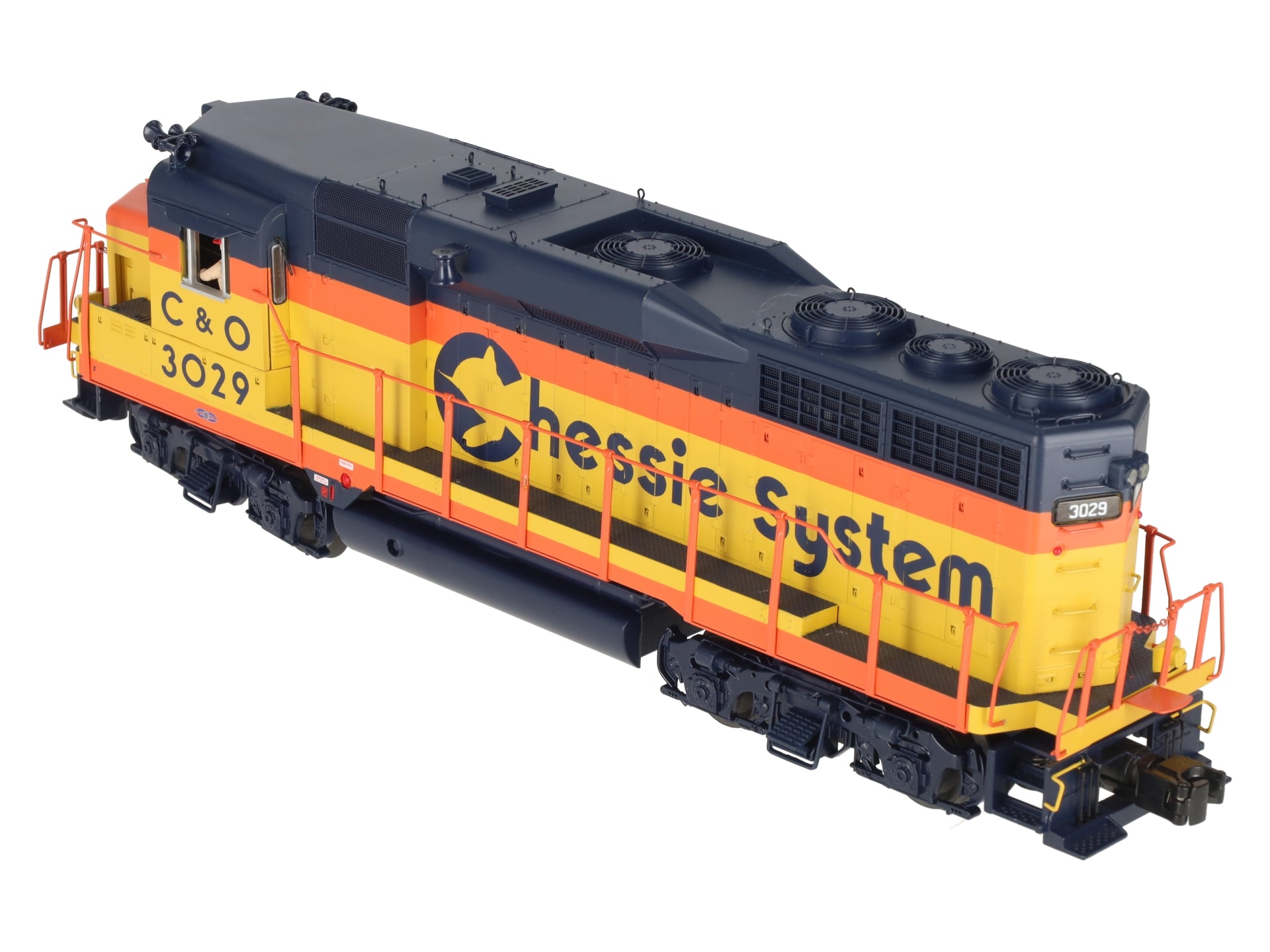 MTH 20-20252-1 O Gauge Chessie GP30 Diesel Engine w/PS3 #3029 EX/Box